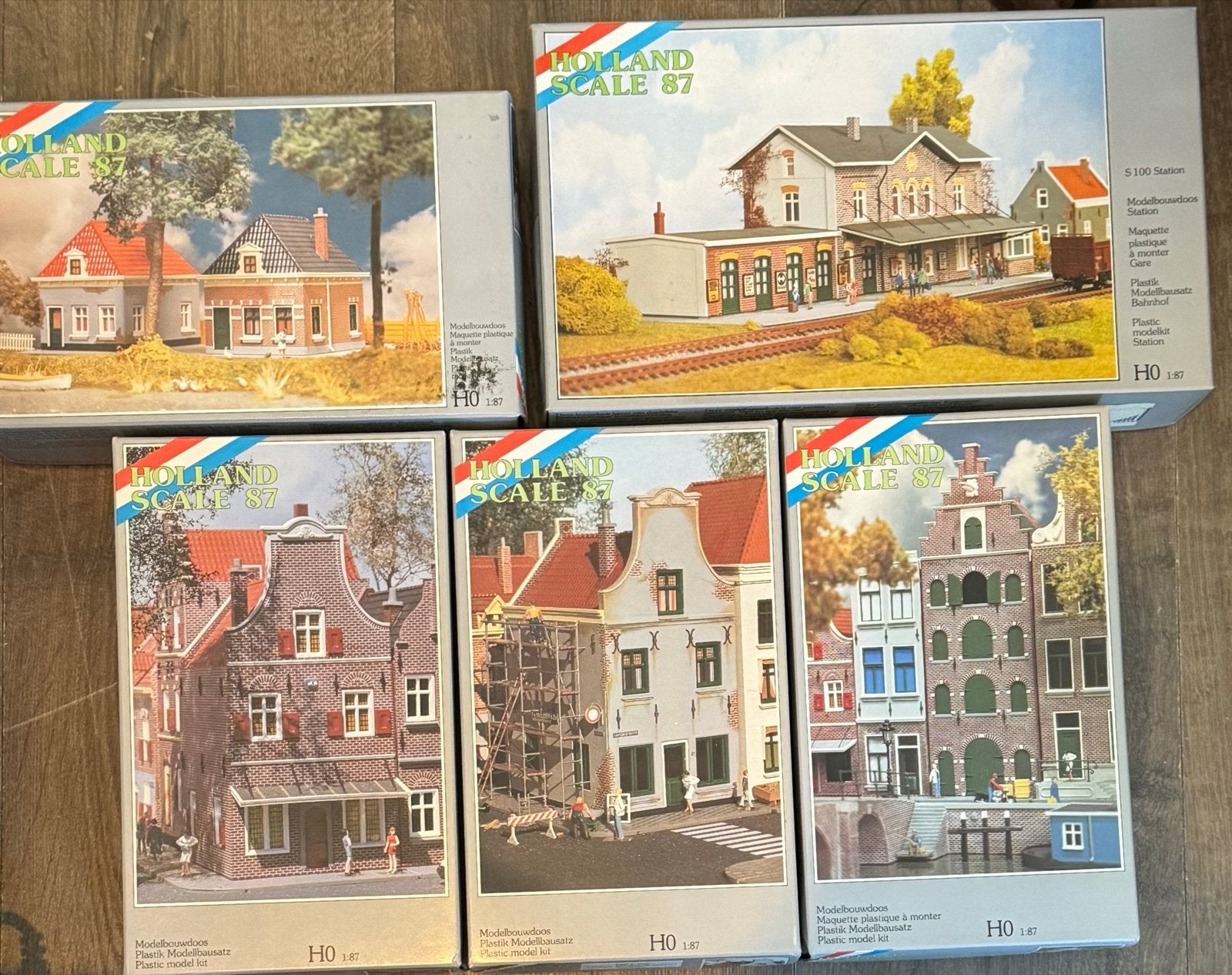 Holland Scale 87 Modelbouwdozen - Diverse Gebouwen HO, Hobby en Vrije tijd, Ophalen of Verzenden, Nieuw, Brug, Tunnel of Gebouw