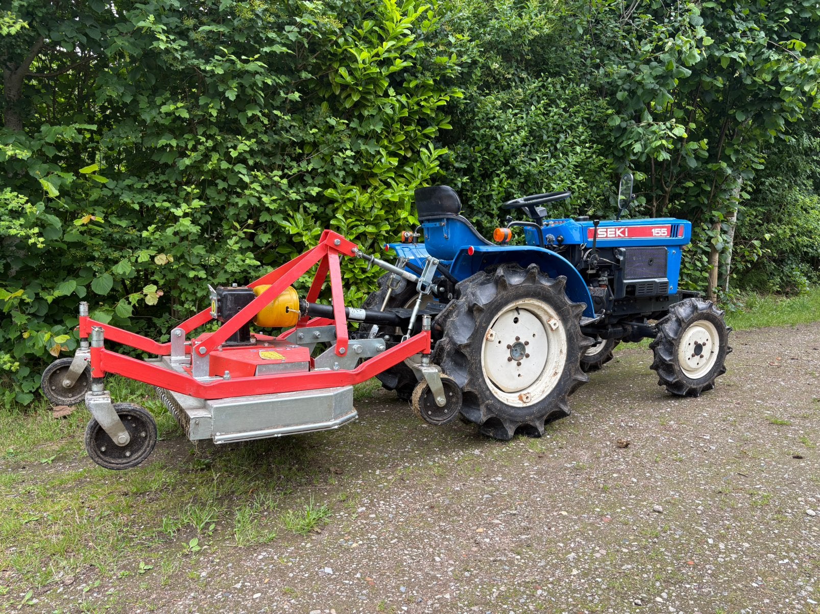 Maaidek/ Cirkelmaaier/ Gazonmaaier 120cm - Minitractor, Cirkelmaaier, Ophalen, Zo goed als nieuw, 50 cm of meer