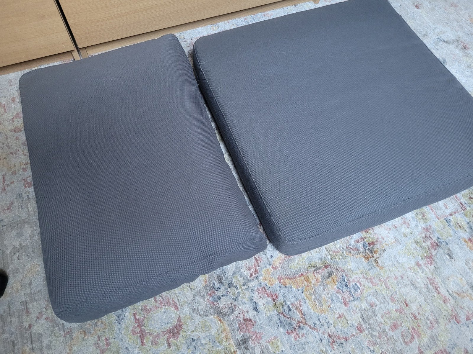5 setjes Ikea Froson kussens voor Applaro of Nammaro, Ophalen, Zo goed als nieuw