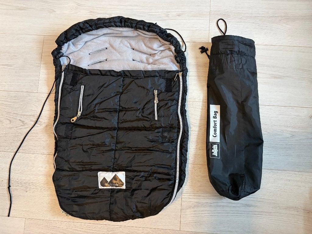 Combi Bag Dellux voetenzak voor kinderwagen/buggy, Overige merken, Autogordel, Ophalen of Verzenden, Zo goed als nieuw