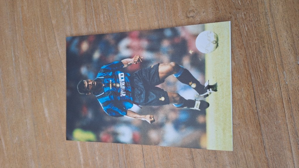 Foto 20x25cm met handtekening; Aron Winter #2 Inter Ajax, Verzamelen, Ophalen of Verzenden, Nieuw, Buitenlandse clubs, Overige typen