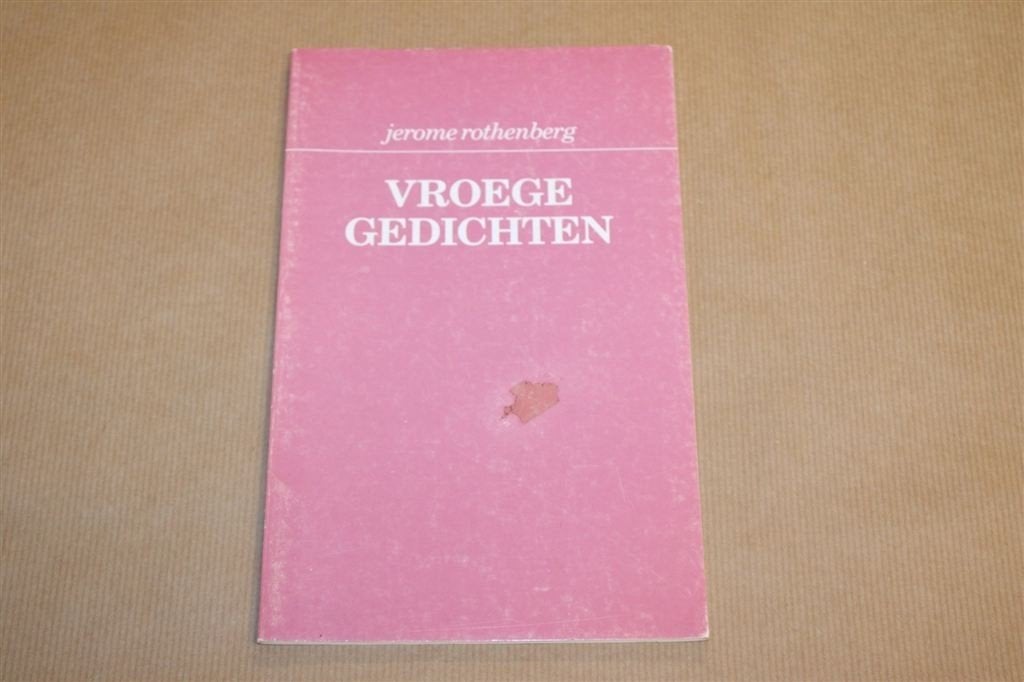 Vroege Gedichten — Rothenberg Poëziebundel 1982, Ophalen of Verzenden, Gelezen