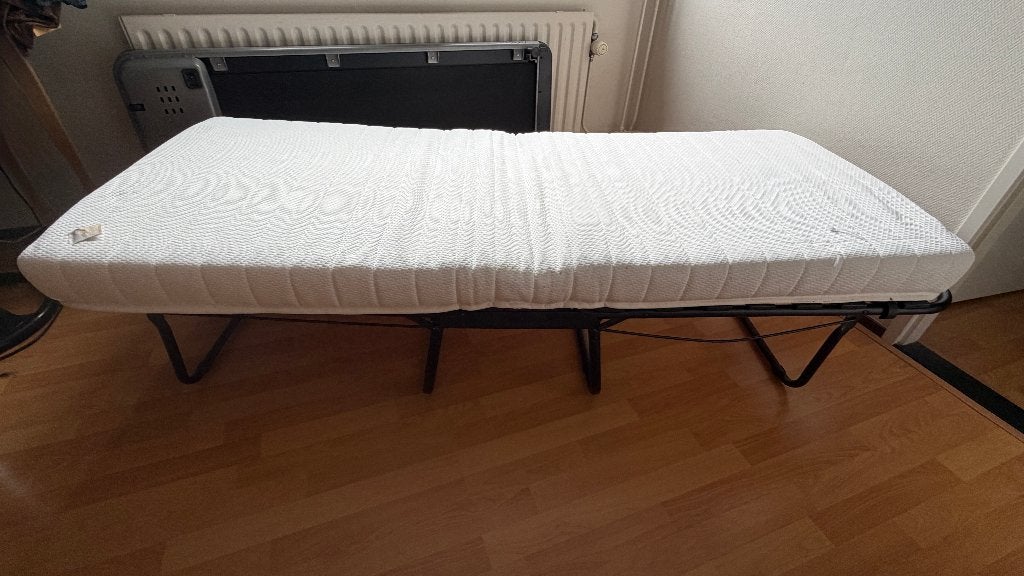opklabed/vouwbed, Ophalen, Overige materialen, 190 cm of minder, Zo goed als nieuw
