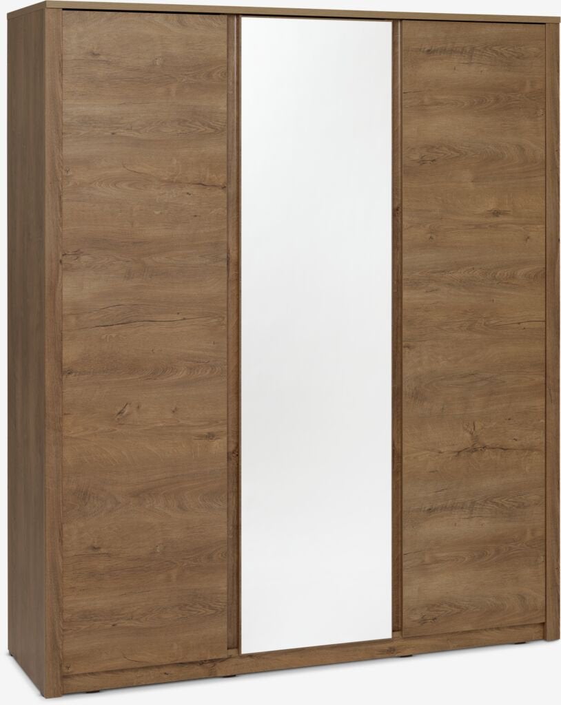 VEDD kledingkast 167x197x53cm, Ophalen, Met deur(en), 150 tot 200 cm, Eikenhout