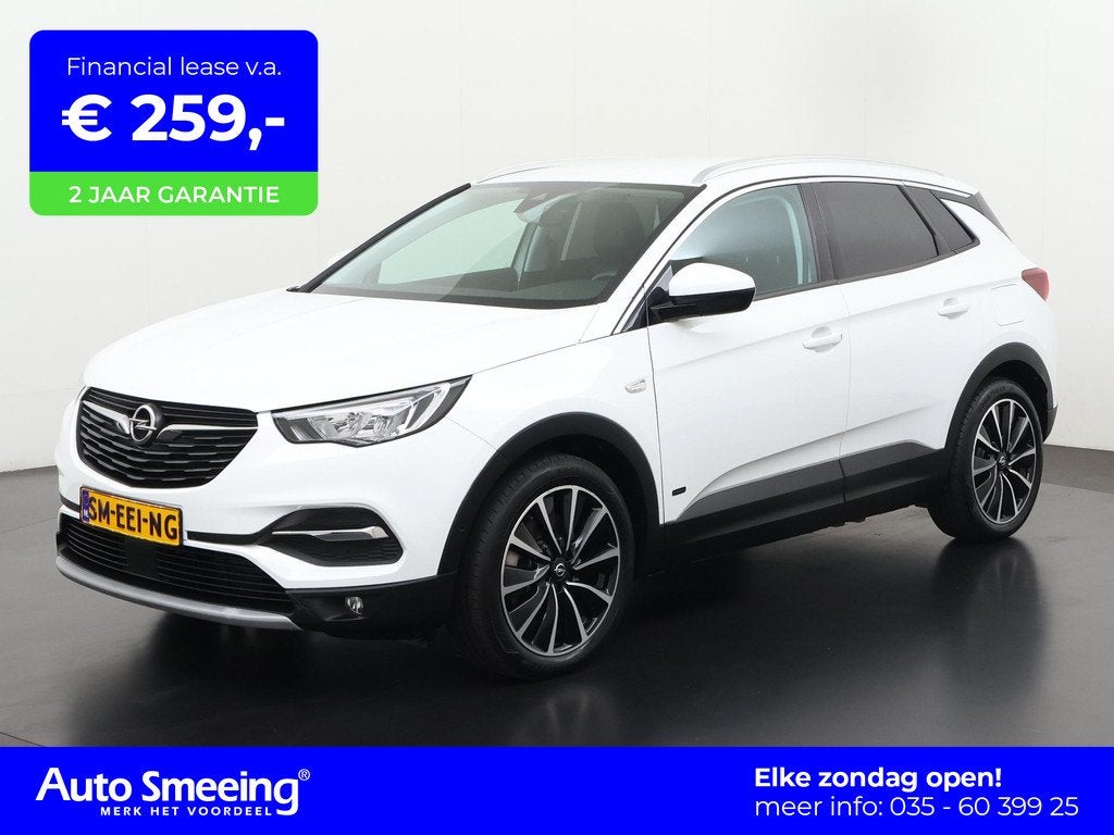 Opel Grandland X 1.6 Turbo Hybrid4 Innovation 300pk | Camera, Auto's, Opel, Automaat, 12 maanden, Stof, Euro 6