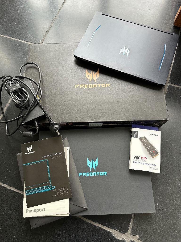Acer Predator Helios 300 RTX3070 16GB/1,5 TB, Computers en Software, Windows Laptops, Met videokaart, 2 tot 3 Ghz, Ophalen of Verzenden