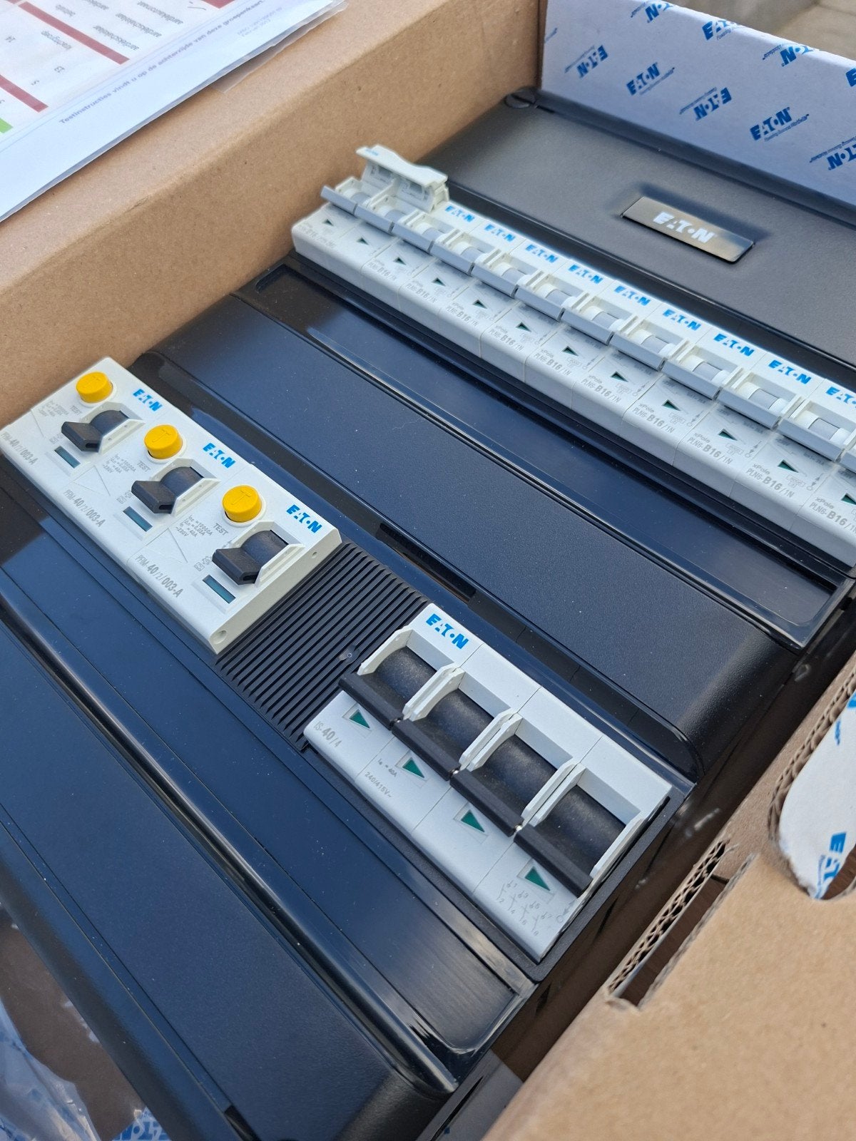 Eaton groepenkast 10 groepen + kookgroep, Verzenden, Nieuw, Overige typen