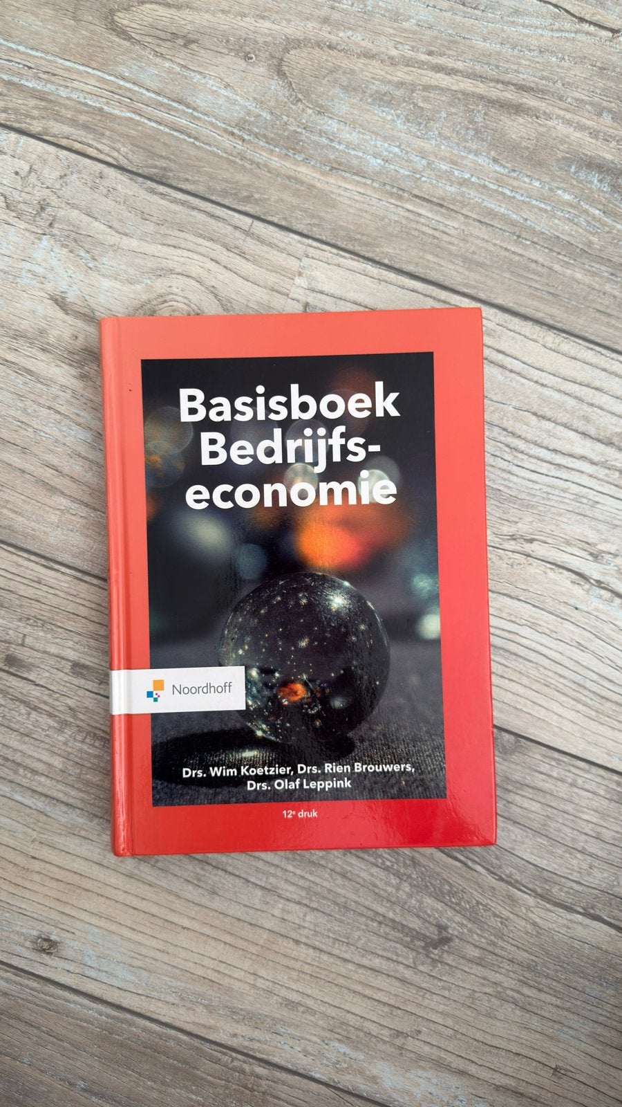 Basisboek Bedrijfseconomie - 12e druk (Noordhoff), Boeken, Studieboeken en Cursussen, Zo goed als nieuw, HBO, Gamma, Ophalen of Verzenden