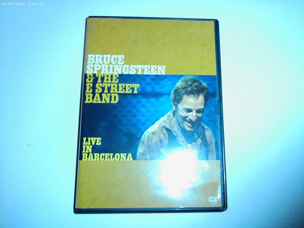 2 DVD set Bruce Springsteen - Live in Barcelona, Cd's en Dvd's, Alle leeftijden, Ophalen of Verzenden, Zo goed als nieuw, Muziek en Concerten