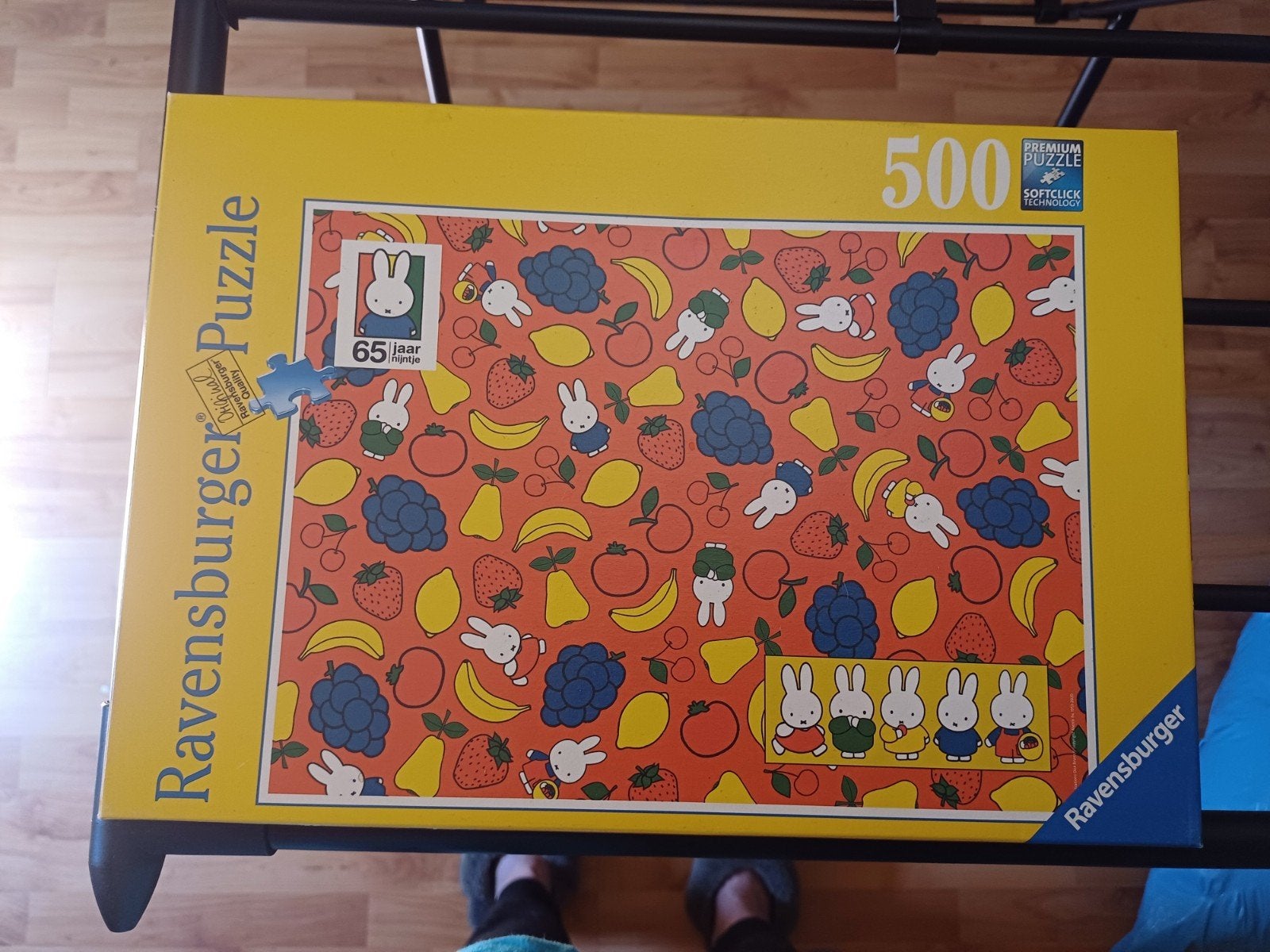 Ravensburger Nijntje 65 jaar puzzel 500 stukjes, Ophalen of Verzenden, 500 t/m 1500 stukjes, Zo goed als nieuw, Legpuzzel