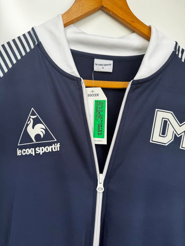 DIEGO MARADONALeCoq Sportif Trainingsjack - Nieuw met label, Blauw, Ophalen of Verzenden, Voetbal, Maat 56/58 (XL)