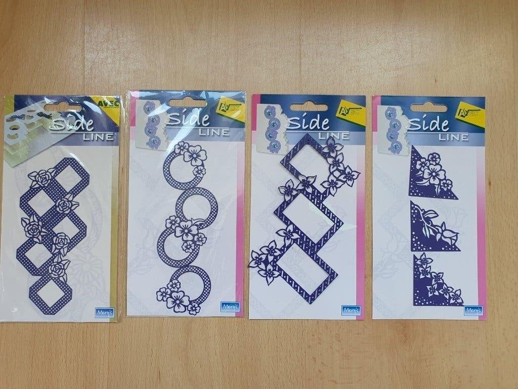 Embossing Mallen, Hobby en Vrije tijd, Kaarten | Zelf maken, Zo goed als nieuw, Pons of Mal, Overige thema's, Ophalen of Verzenden