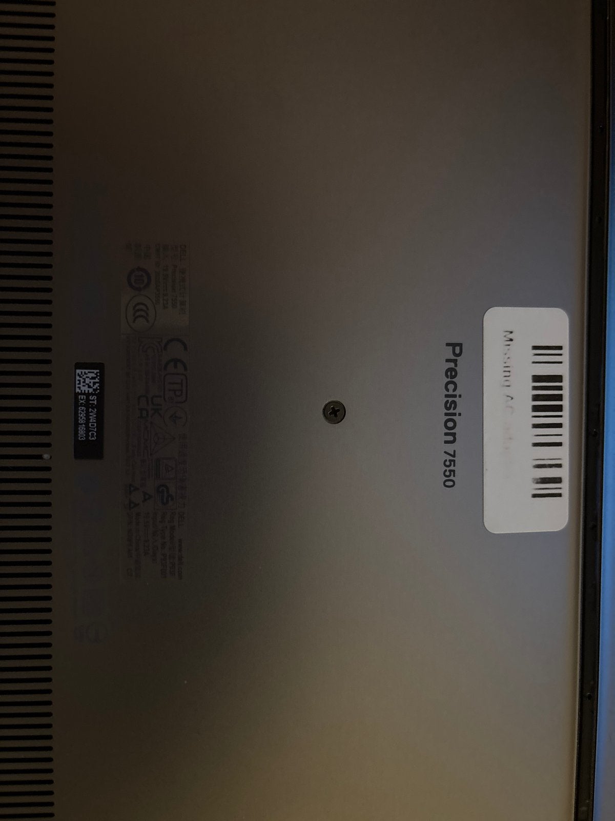 Dell Precision 7550 - i7-10850H, 16GB RAM, 256GB SSD, Computers en Software, Met touchscreen, Ophalen of Verzenden, Zo goed als nieuw