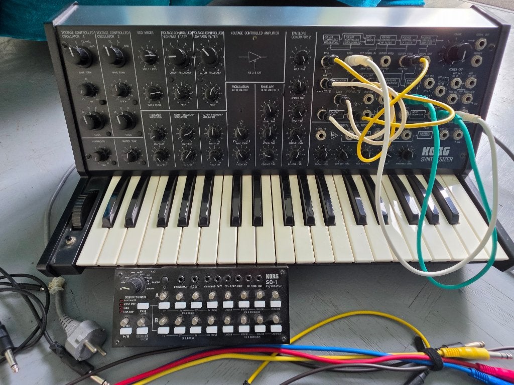 Uniek MS20 Vintage van eerste eigenaar, Ophalen, Zo goed als nieuw, Overige aantallen, Korg