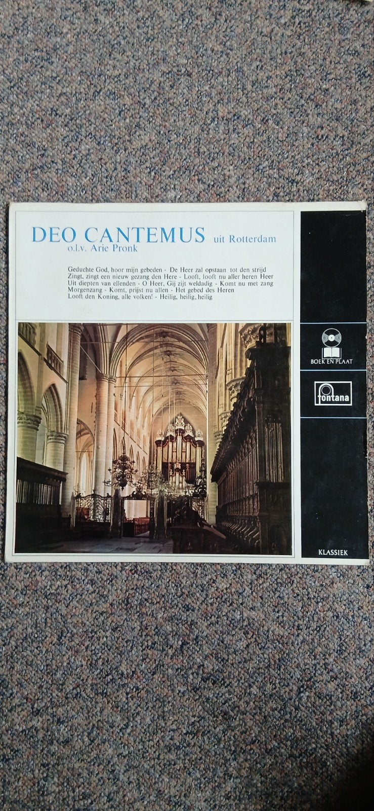 Deo Cantemus uit Rotterdam o.l.v. Arie Pronk - Klassiek, Cd's en Dvd's, Ophalen, Gebruikt, Overige componisten, Modernisme tot heden