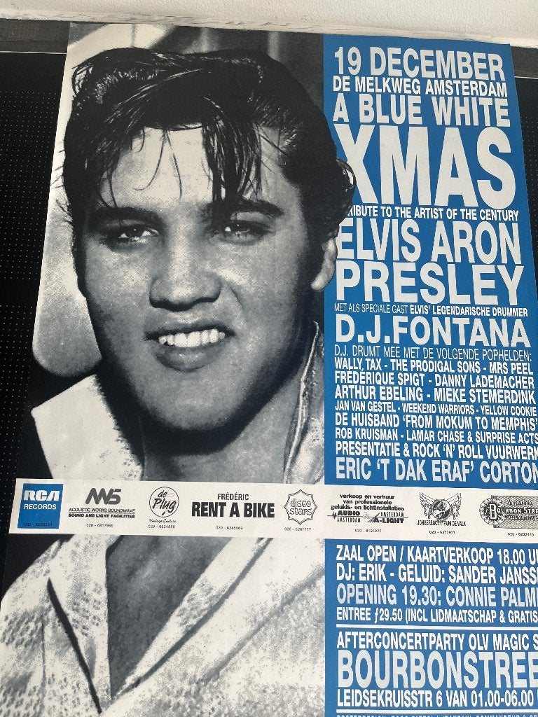 3x Poster Elvis Presley, Verzamelen, Ophalen of Verzenden, Canvas of Doek, A1 t/m A3, Film en Tv