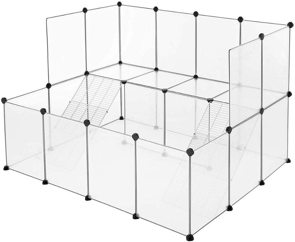 Plastic Panel Cage, Dieren en Toebehoren, Knaagdieren en Konijnen | Hokken en Kooien, Ophalen, Kooi, 90 cm of meer, Hamster