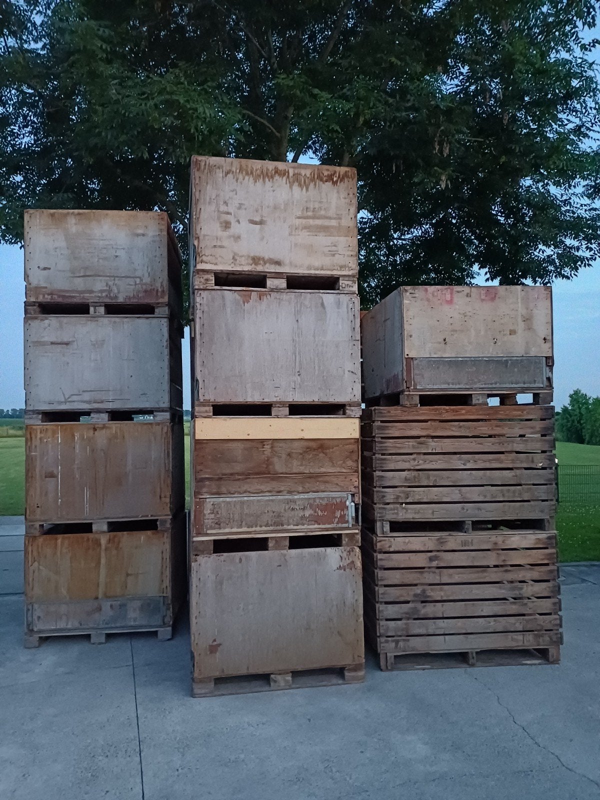 Houten kisten, Ophalen, Gebruikt, 100 cm of meer, 60 cm of meer