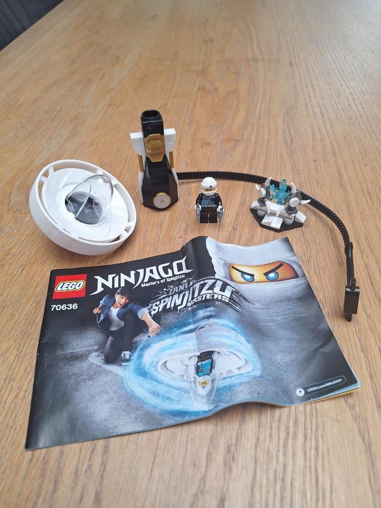 Lego Ninjago 70636 Spinjitsu Zane (witte tol), Kinderen en Baby's, Speelgoed | Duplo en Lego, Ophalen, Zo goed als nieuw