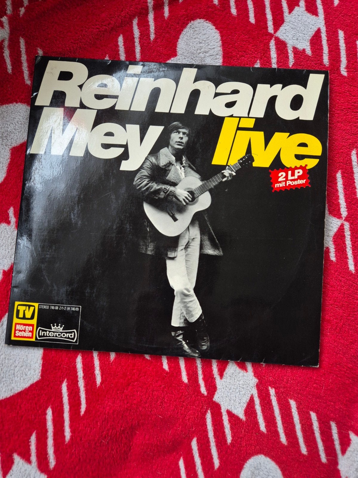 Aangeboden: de dubbele live LP van Reinhard Mey. Een klassie, Ophalen of Verzenden, Zo goed als nieuw, 12 inch