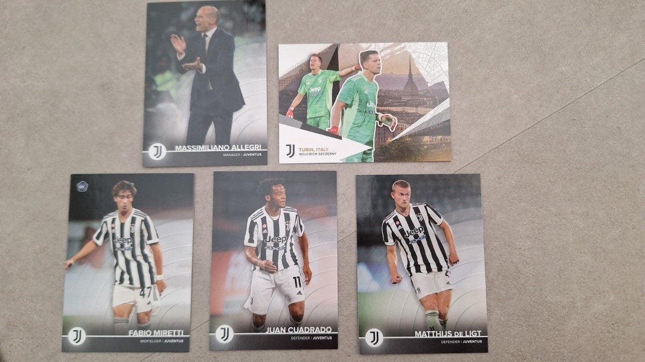 Topps voetbal kaartjes JUVENTUS 2021, Ophalen of Verzenden