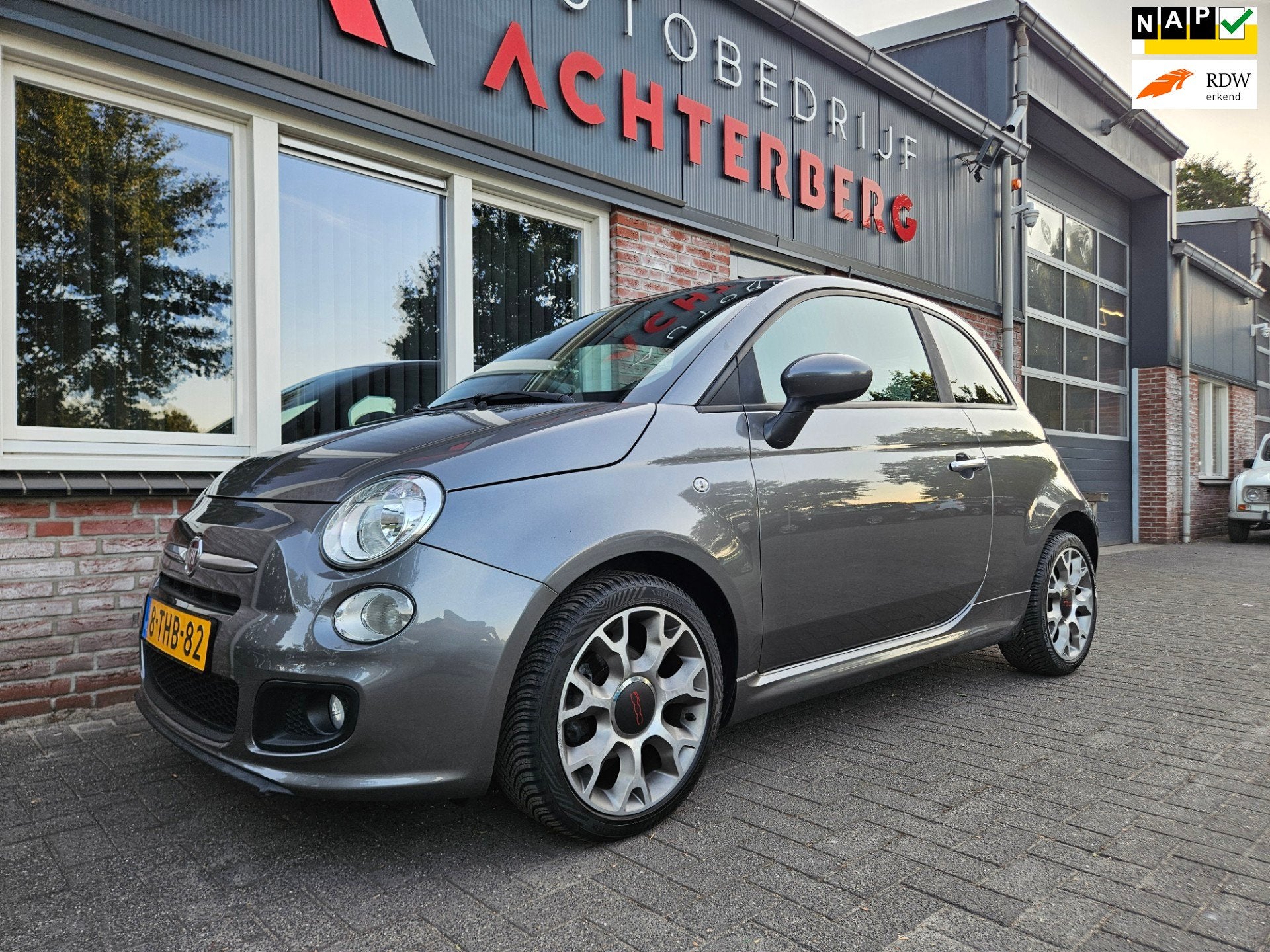 Fiat 500 0.9 TwinAir 500S Airco! Leuke/Nette Auto! NAP! Lich, Voorwielaandrijving, 86 pk, Gebruikt, 905 kg
