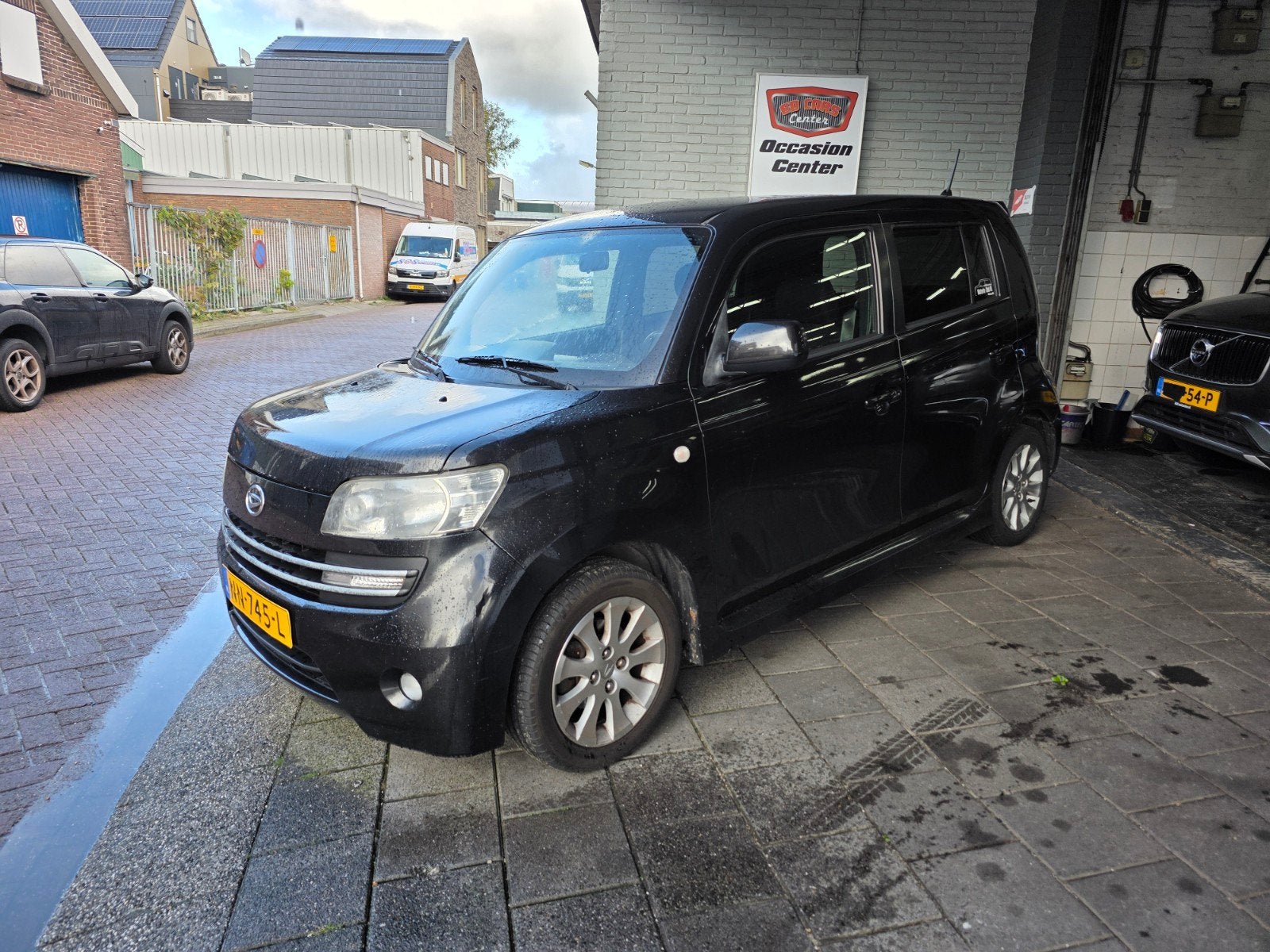Daihatsu Materia 1.3 2008 Zwart, Auto's, Voorwielaandrijving, 15 km/l, 40 €/maand, 4 cilinders