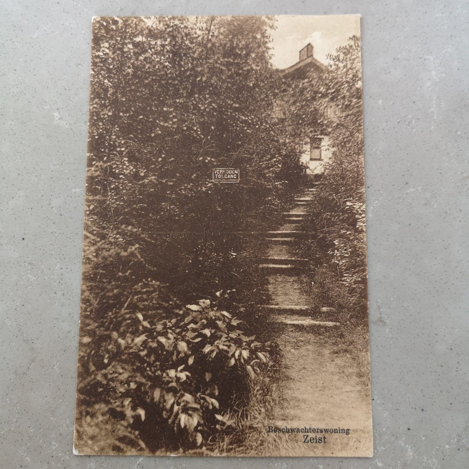 Zeist (Utr) Boschwachterswoning 1939 militair, Verzenden, 1920 tot 1940, Utrecht
