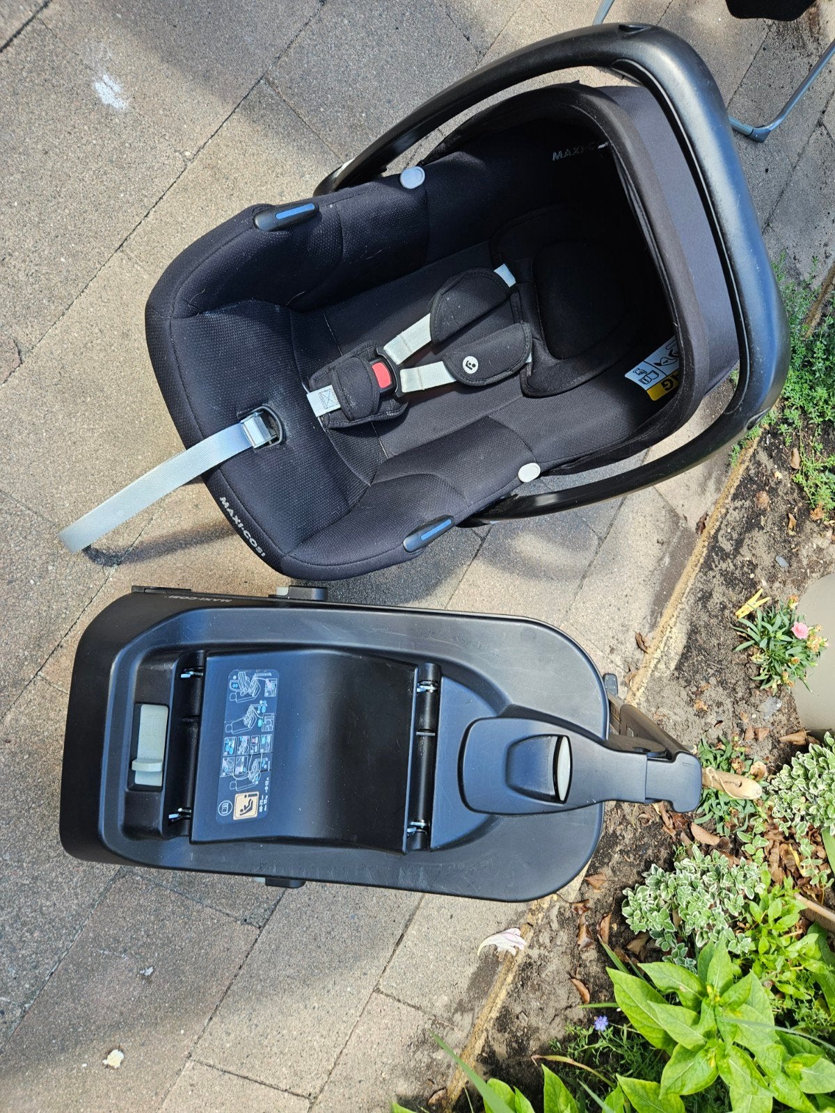 maxi cosi met isofix base, Ophalen, Gebruikt, Isofix, 0 t/m 13 kg