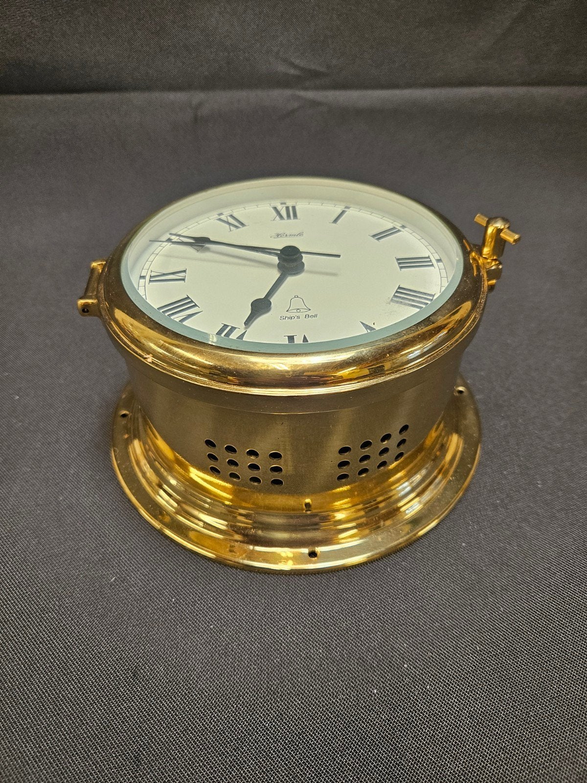 Hermle Scheepsklok / scheepsbel messing, Ophalen of Verzenden