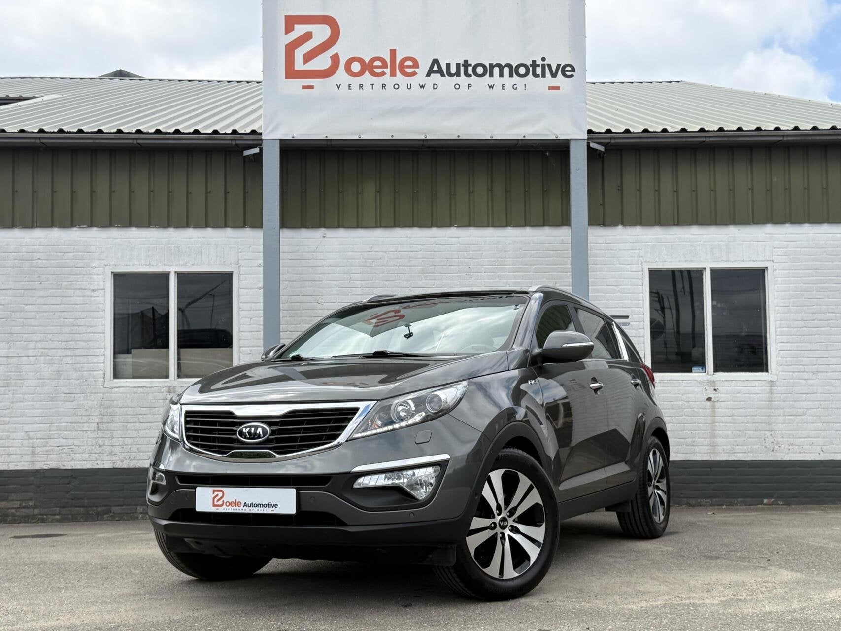 Kia Sportage 2.0 X-clusive 4WD Aut / Pano. dak / Full Option, Auto's, Kia, 1998 cc, Gebruikt, 4 cilinders, Leder en Stof
