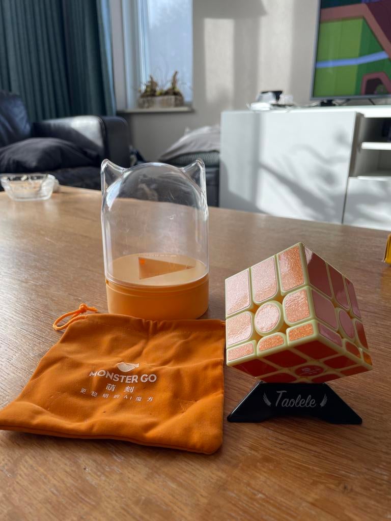 Monster Go Mirror Cube, Ophalen of Verzenden, Minder dan 500 stukjes, Zo goed als nieuw, Rubik's of 3D-puzzel