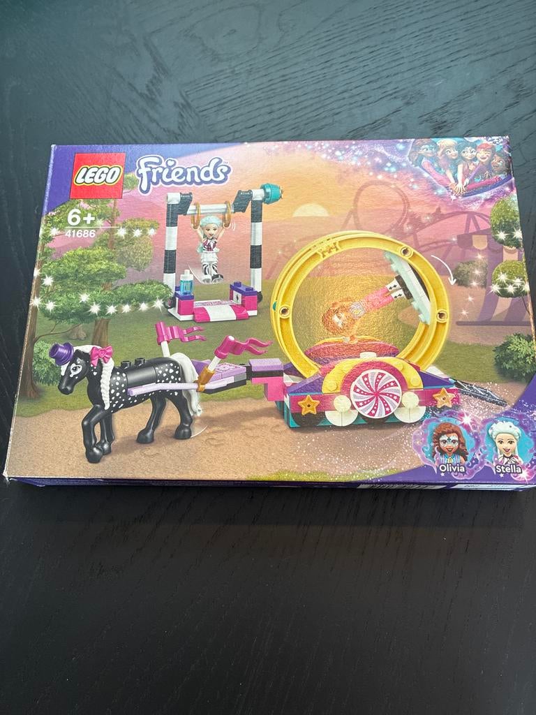 LEGO Friends 41686 Magische Kermis Acrobatiek, Ophalen of Verzenden, Zo goed als nieuw