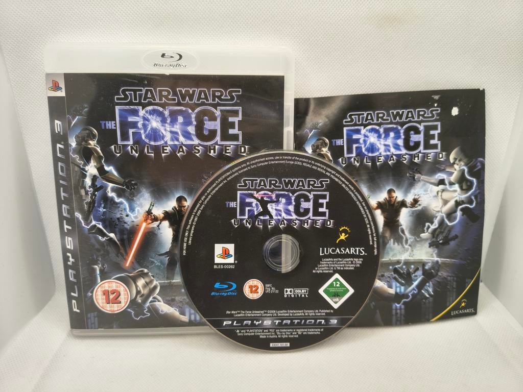 Star Wars the force unleashed Playstation 3 game, Spelcomputers en Games, Avontuur en Actie, 1 speler, Ophalen of Verzenden, Zo goed als nieuw