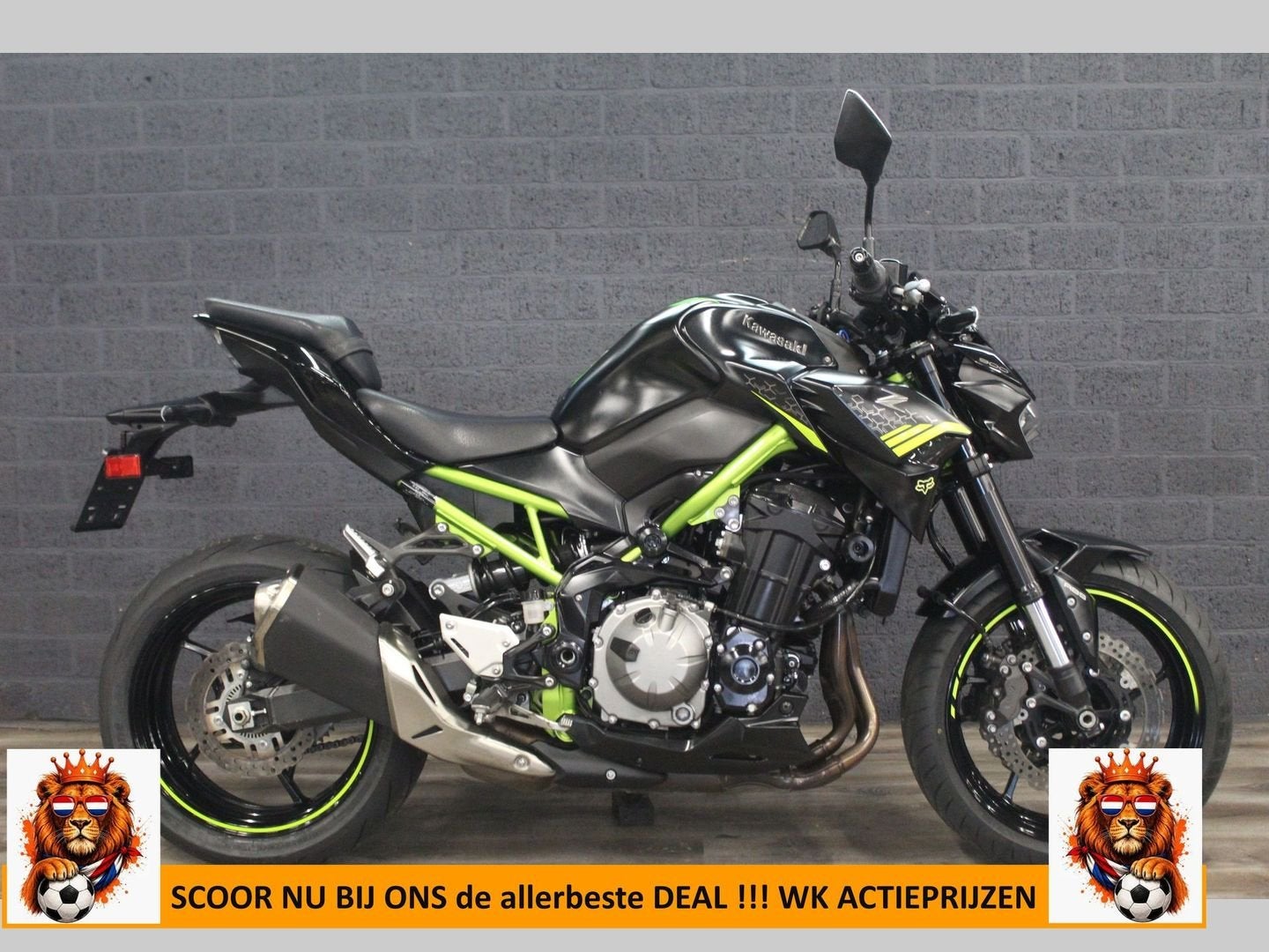 KAWASAKI Z900 70kw (bj 2022) 26,831 km Strak A2 mogelijk, 4 cilinders, Motorrijbewijs A, 948 cc, Bedrijf