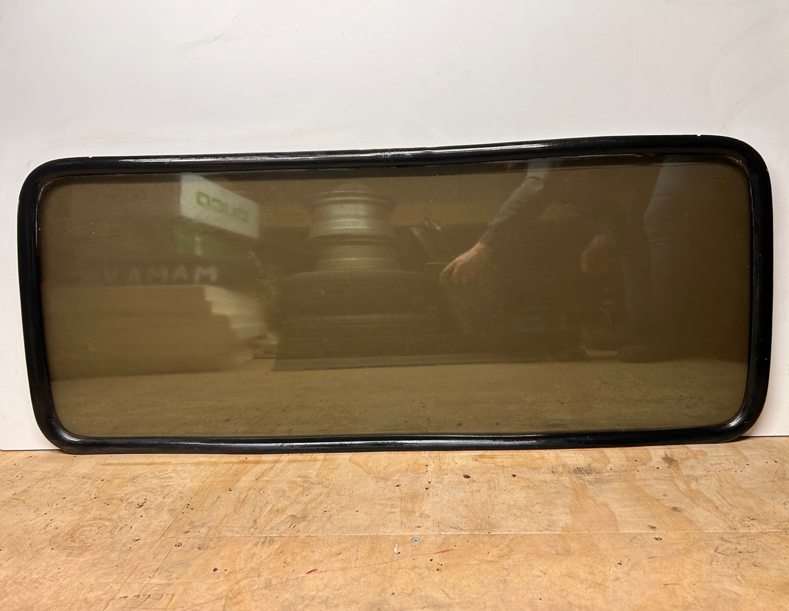 Raam 116x44 met rubber uit Chevy van G20, Ophalen, Gebruikt, Chevrolet