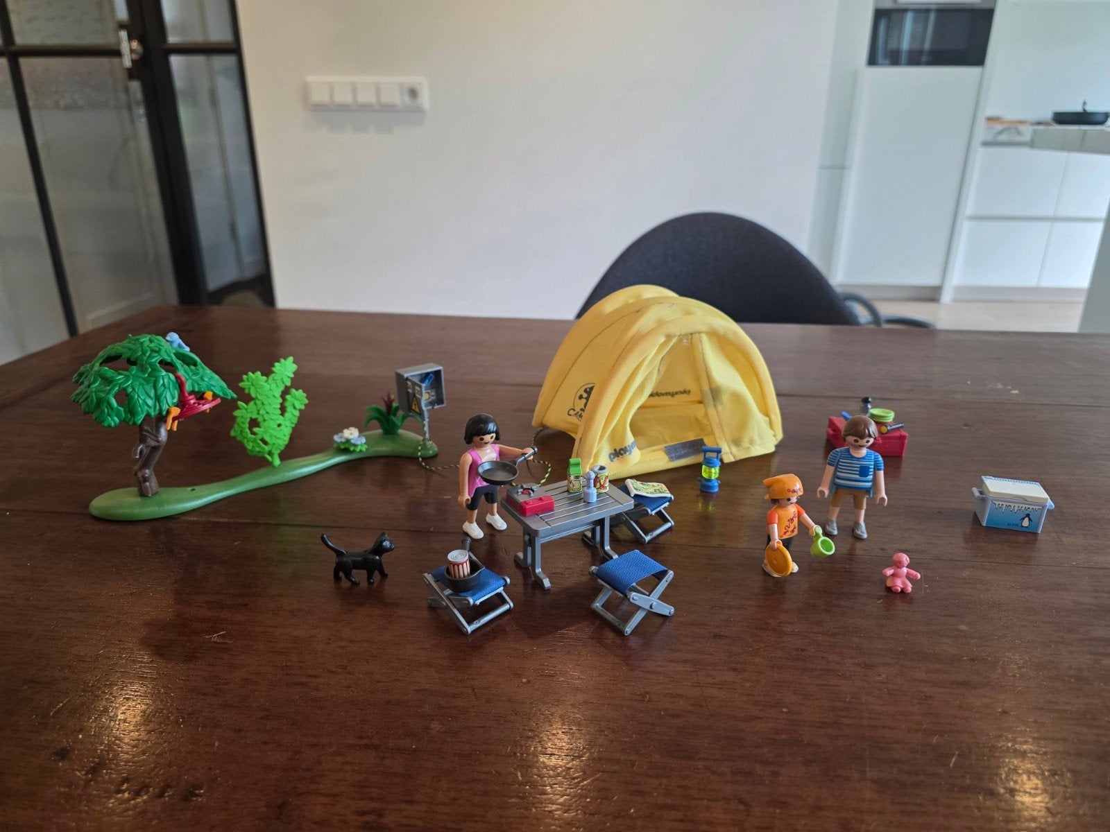 Playmobil 5435 Vakantie met tent, Gebruikt, Losse onderdelen, Overige typen, Family fun