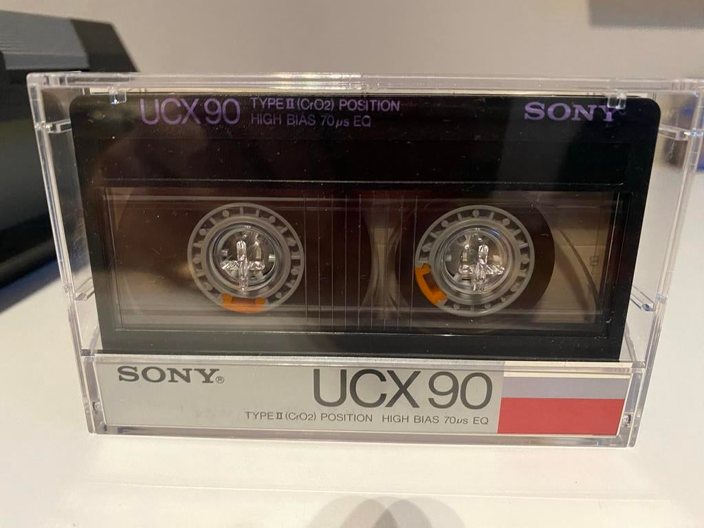 7x Sony UCX90 Cassettebandjes - 1x opgenomen, mint conditie, Cd's en Dvd's, Cassettebandjes, 2 t/m 25 bandjes, Overige genres