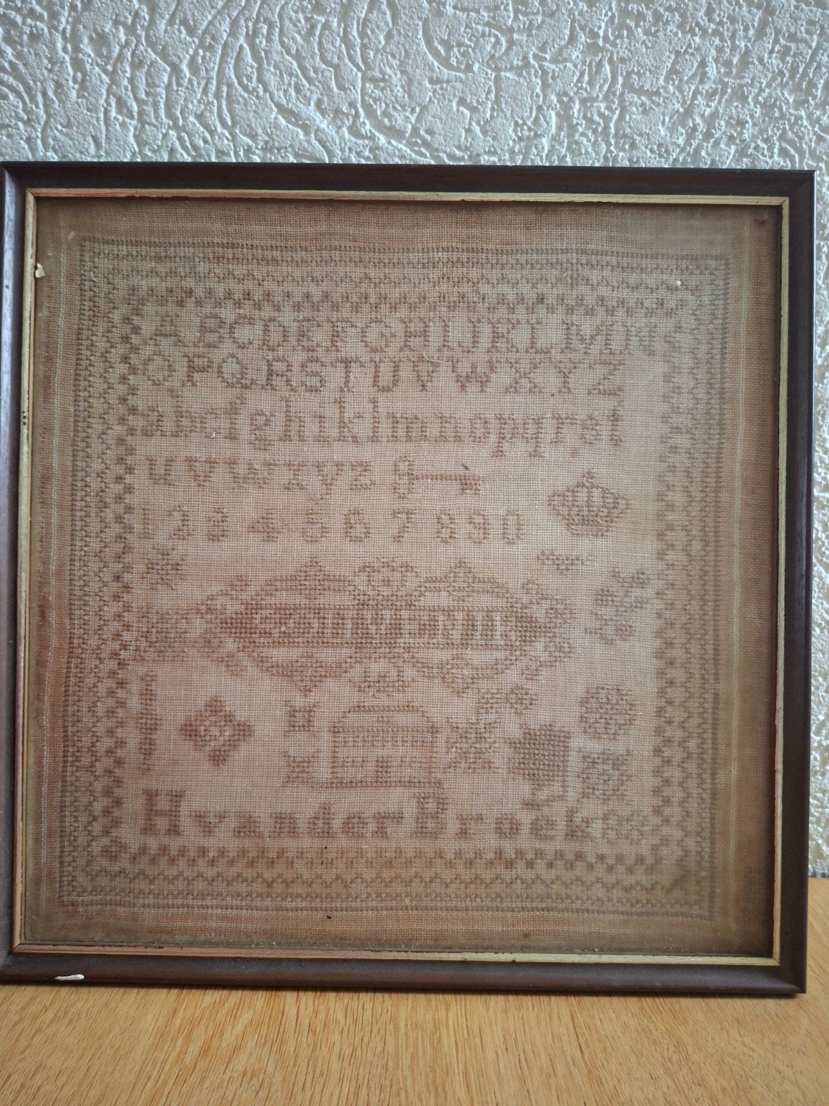 Merklap uit 1888, Ophalen of Verzenden
