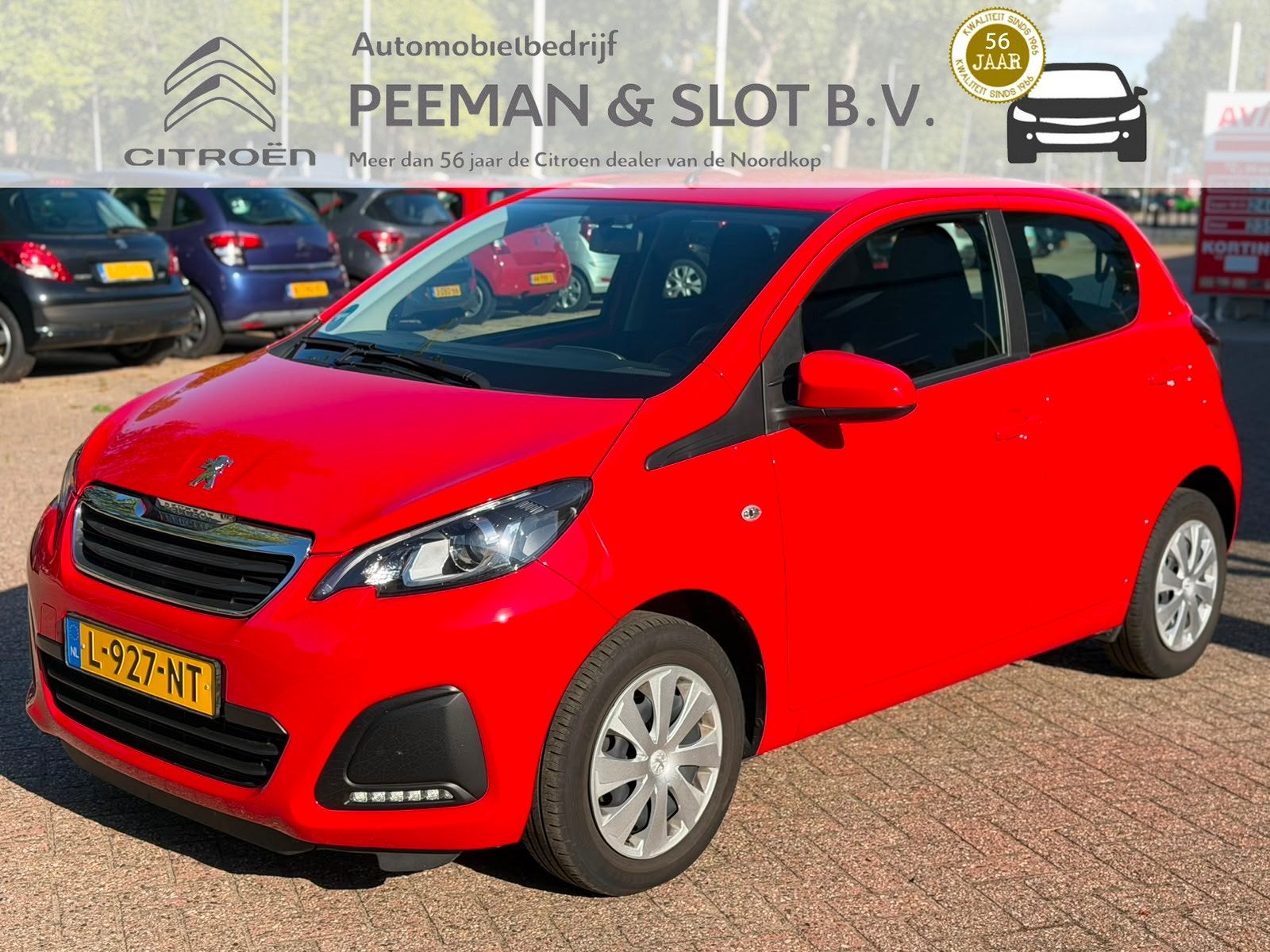 Peugeot 108 1.0 e-VTi Active Camera | Carplay | 5Deurs, Voorwielaandrijving, Stof, Gebruikt, 4 stoelen