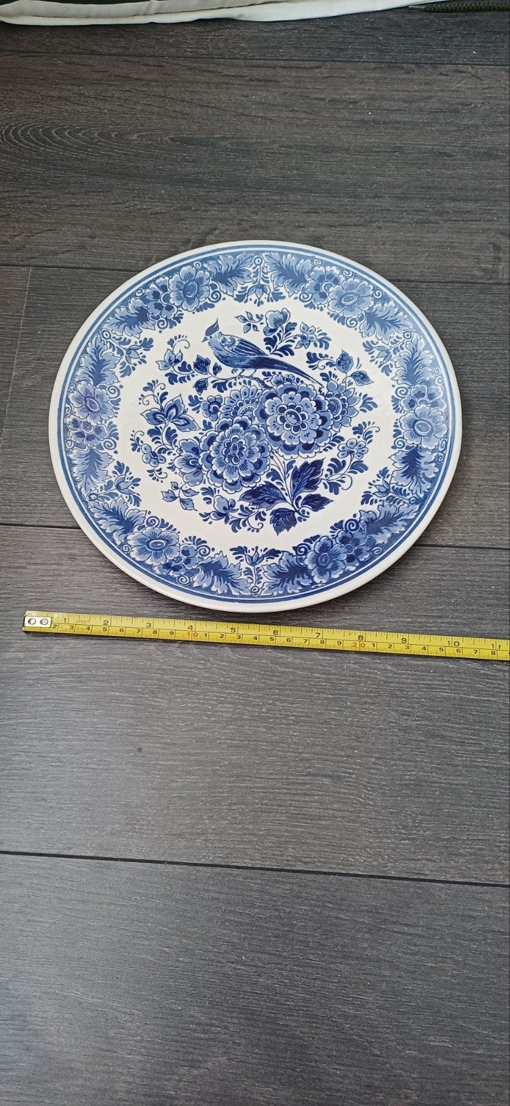 Delfts Blauw Wandbord - Handgeschilderd, Ophalen of Verzenden