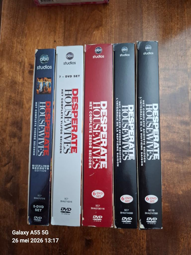 Desperate Housewives DVD Boxsets Seizoen 4, 5, 6, 7, 8, Ophalen, Gebruikt, Boxset, Komedie