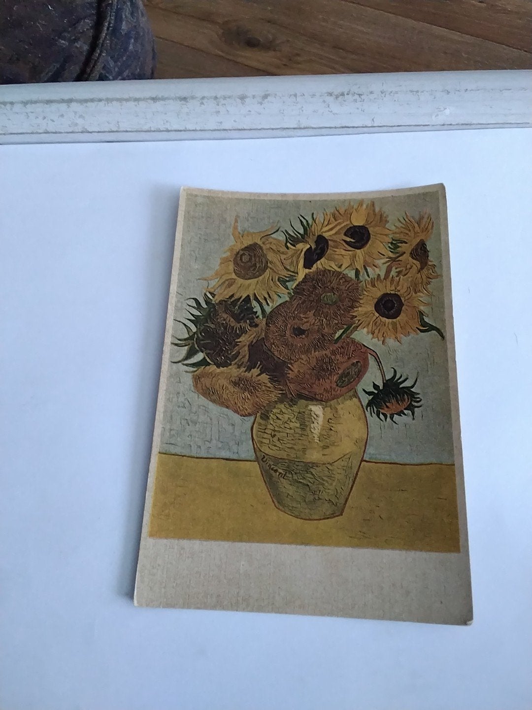 VINCENT VAN GOGH. ZONNEBLOEM, Ophalen of Verzenden, Voor 1920, Sterren en Beroemdheden