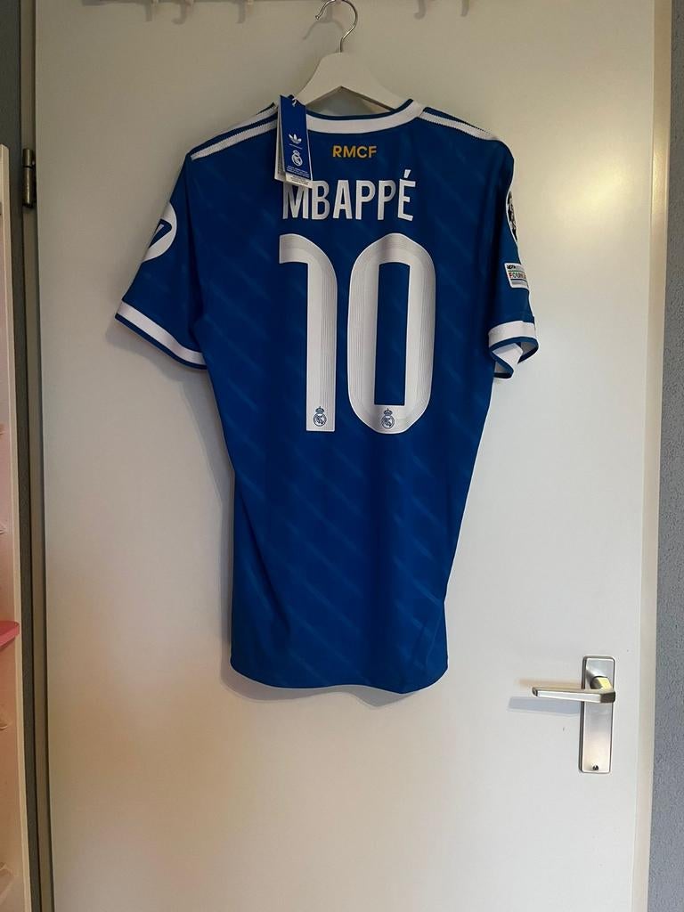 Real madrid third 25-26 mbappe, Verzamelen, Sportartikelen en Voetbal, Zo goed als nieuw, Shirt, Buitenlandse clubs, Ophalen of Verzenden
