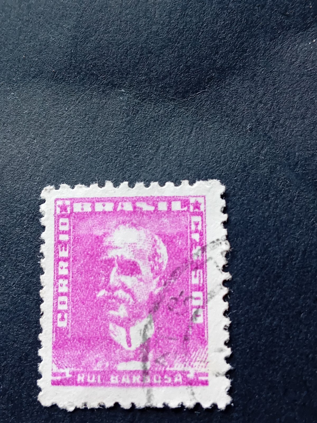 Zeldzame Braziliaanse postzegel Ruy Barbosa, Postzegels en Munten, Postzegels | Amerika, Ophalen of Verzenden, Midden-Amerika