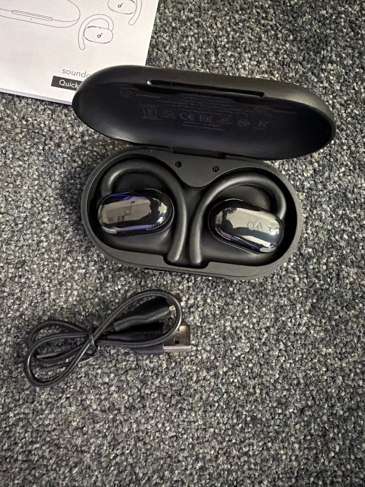 Soundcore V20i Open-Ear Comfort Hoofdtelefoon, Ophalen of Verzenden, Zo goed als nieuw, Open-ear, Nvt