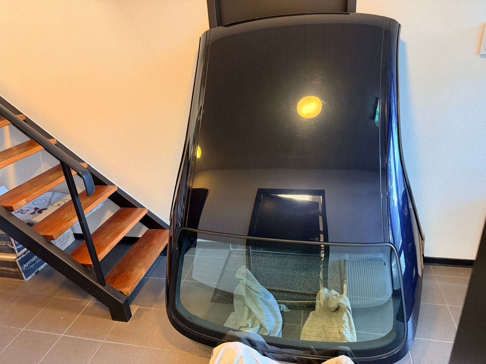 BMW E46 Hardtop Carbonschwarz., Auto-onderdelen, Ophalen, BMW, Achterklep