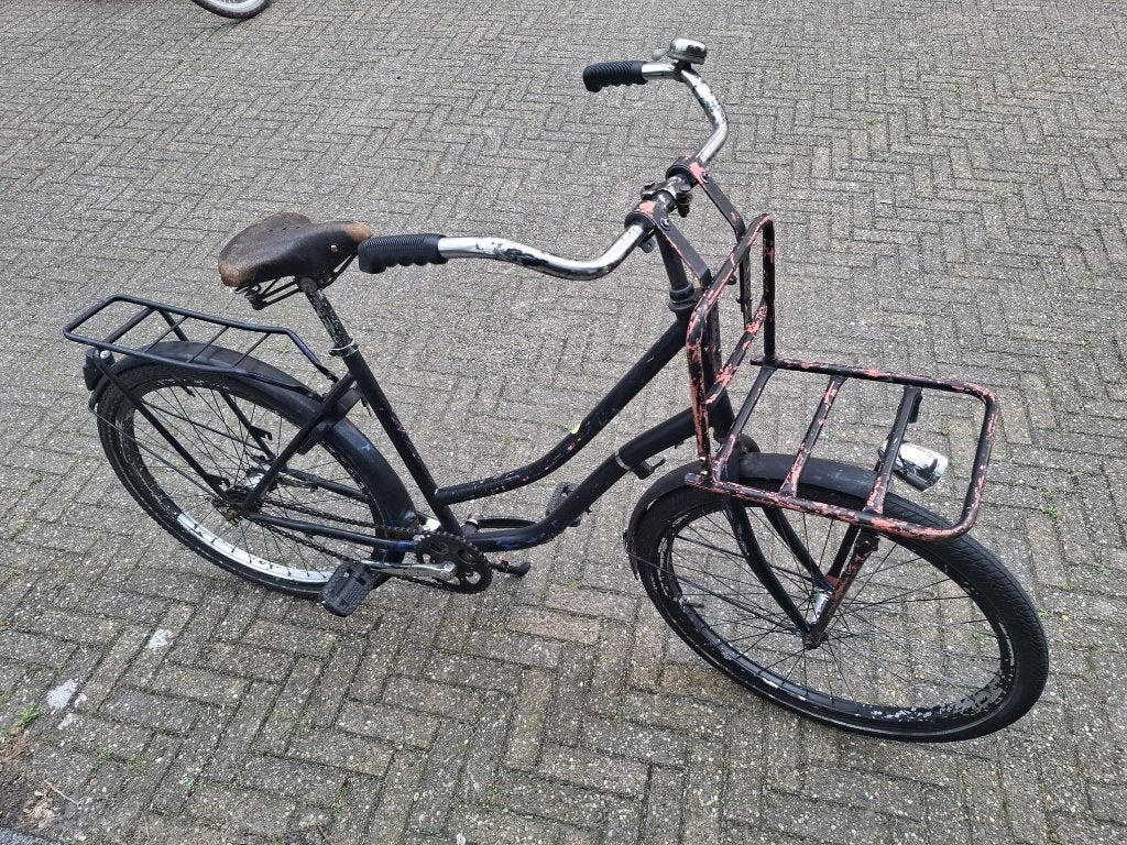Damesfiets (Vlakbij UvA / HvA Weesperplein), Terugtraprem, Gebruikt, 47 tot 50 cm, Ophalen