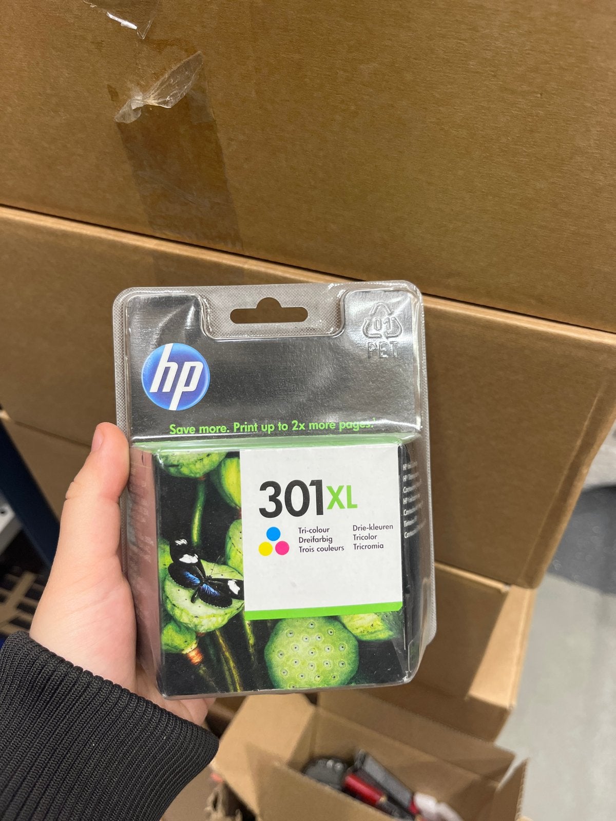 HP 301XL Driekleuren Inktcartridge - Nieuw in verpakking, Computers en Software, Printerbenodigdheden, Verzenden, Nieuw, Cartridge