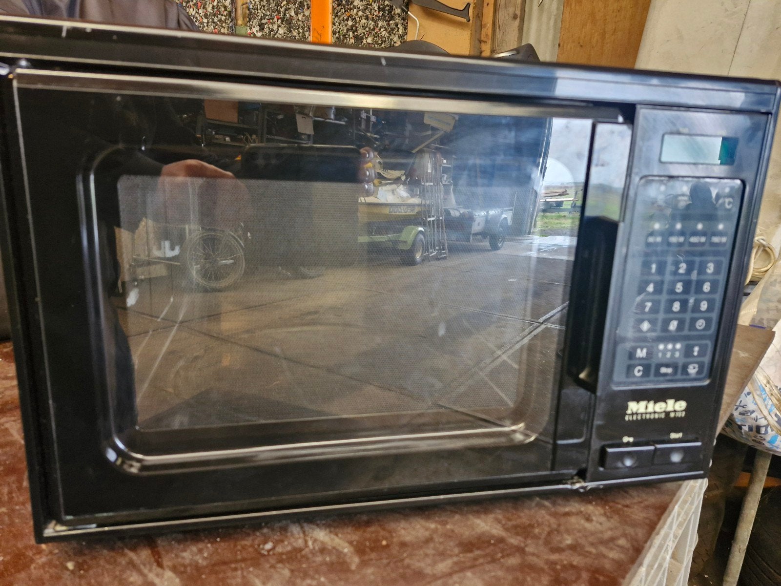 Miele magnetron, Ophalen, Gebruikt, Magnetron, Draaiplateau